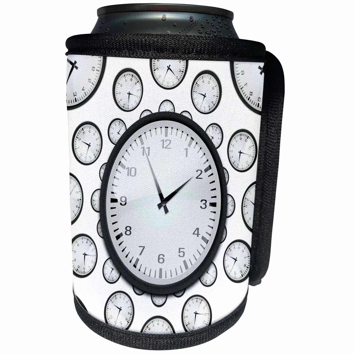 3dRose Sven Herkenrath Art - Pattern Wall Clocks - Can Cooler Bottle Wrap (cc_236782)