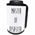 3dRose Carsten Reisinger - Illustrations - Master of Disaster - Can Cooler Bottle Wrap (cc_237350)