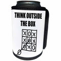 3dRose Carsten Reisinger - Illustrations - Think outside the box - Can Cooler Bottle Wrap (cc_237355)