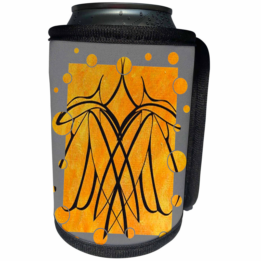 3dRose Taiche Acrylic Art - Lovers Lesbian Couple - Can Cooler Bottle Wrap (cc_23736)