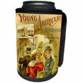 3dRose TNMPastPerfect Travel - Young Americans Abroad - Can Cooler Bottle Wrap (cc_238301)