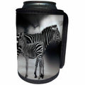 3dRose Sven Herkenrath Zebra - Lovely Zebra Mother - Can Cooler Bottle Wrap (cc_238321)