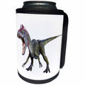 3dRose Boehm Graphics Dinosaur - Cryolophosaurus Dinosaur Squatting to the Right and Roaring - Can Cooler Bottle Wrap (cc_239824)