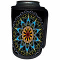 3dRose Sven Herkenrath Mandala - Asia Buddha Mandala Symbol - Can Cooler Bottle Wrap (cc_240182)