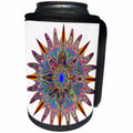 3dRose Sven Herkenrath Art - Geometric Art in Colorful Design - Can Cooler Bottle Wrap (cc_240213)
