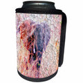 3dRose Cassie Peters Elephant - Elephant Faux Cracked Grunge Vintage Digital Art - Can Cooler Bottle Wrap (cc_240310)