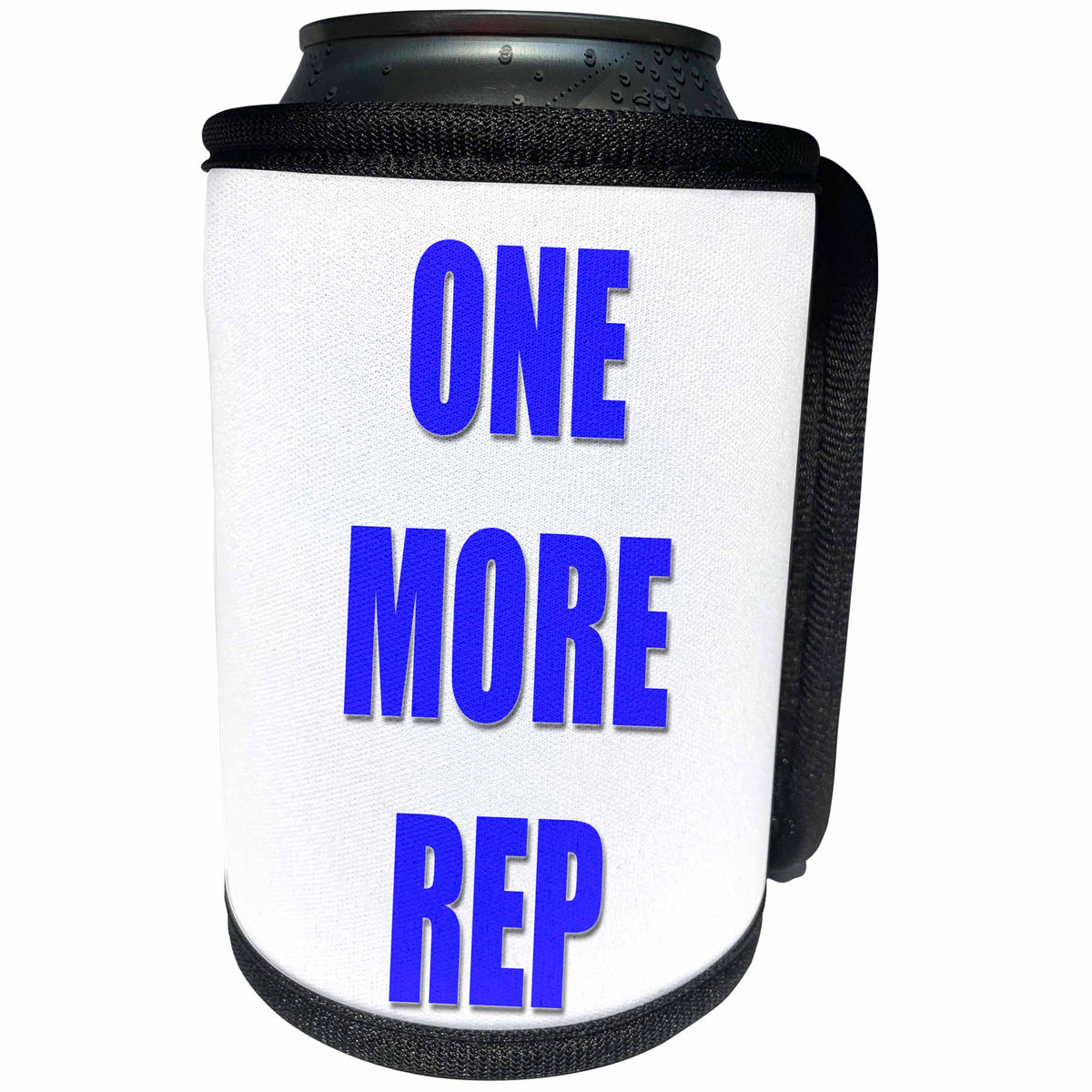 3dRose Tory Anne Collections Quotes - ONE MORE REP - Can Cooler Bottle Wrap (cc_240332)