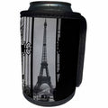 3dRose Scenes from the Past Stereoview - Eiffel Tower Champs de Mars from Trocadoer Palace Paris France Vintage - Can Cooler Bottle Wrap (cc_240529)