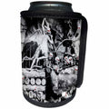 3dRose Scenes from the Past Stereoview - Satanville Vintage Stereoview Skeletons Demons Devil 1800s Ghouls Hell - Can Cooler Bottle Wrap (cc_240581)