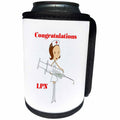3dRose Florene Congratulations For Careers - Image of Congratulations for New LPN - Can Cooler Bottle Wrap (cc_240695)