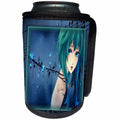 3dRose Susan Brown Designs General Themes - Anime and Notes - Can Cooler Bottle Wrap (cc_24102)