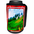 3dRose Susan Brown Designs General Themes - Vineyard Painting - Can Cooler Bottle Wrap (cc_24210)