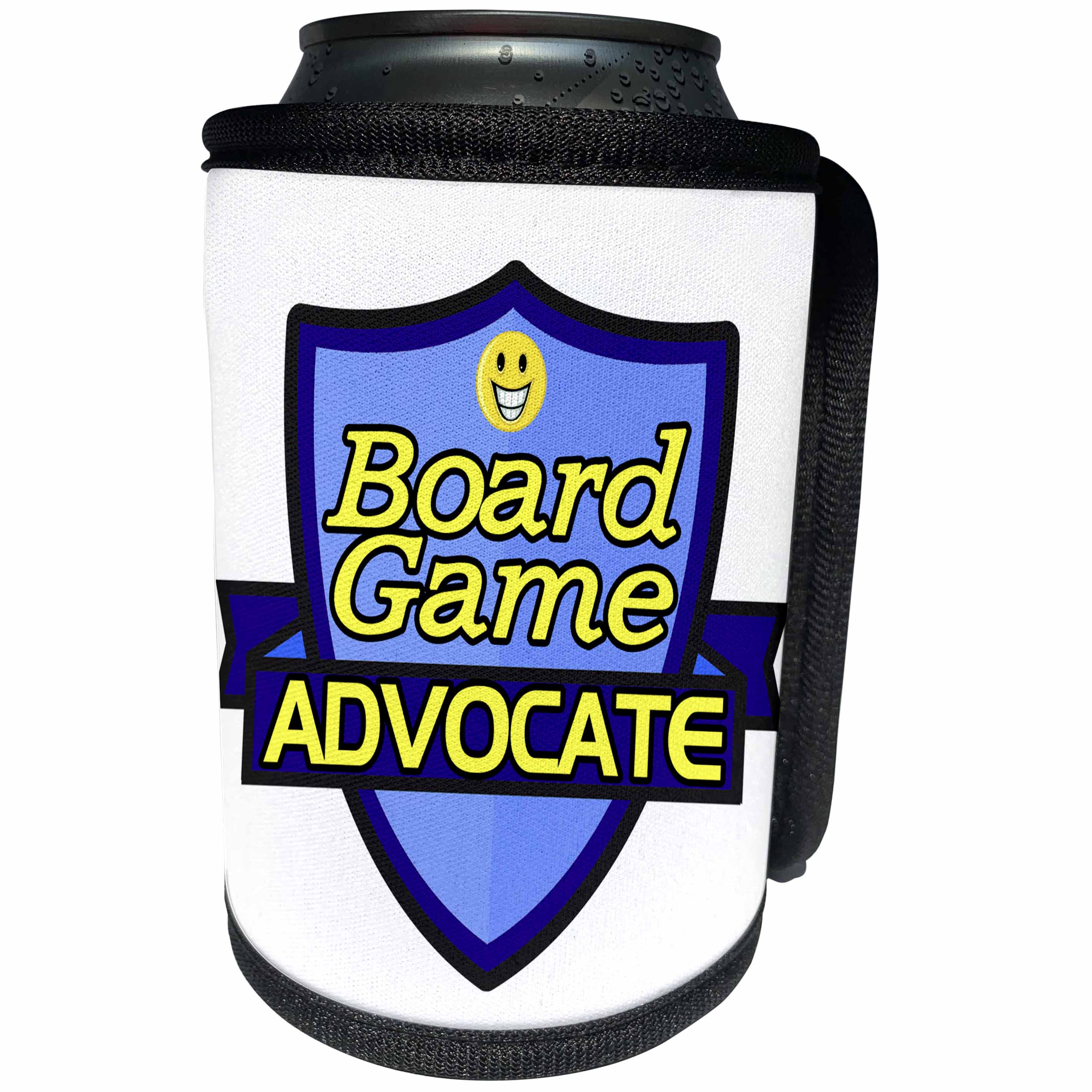 3dRose Dooni Designs – Funny Sarcastic Advocate Designs - Board Game Advocate Support Design - Can Cooler Bottle Wrap (cc_242502)
