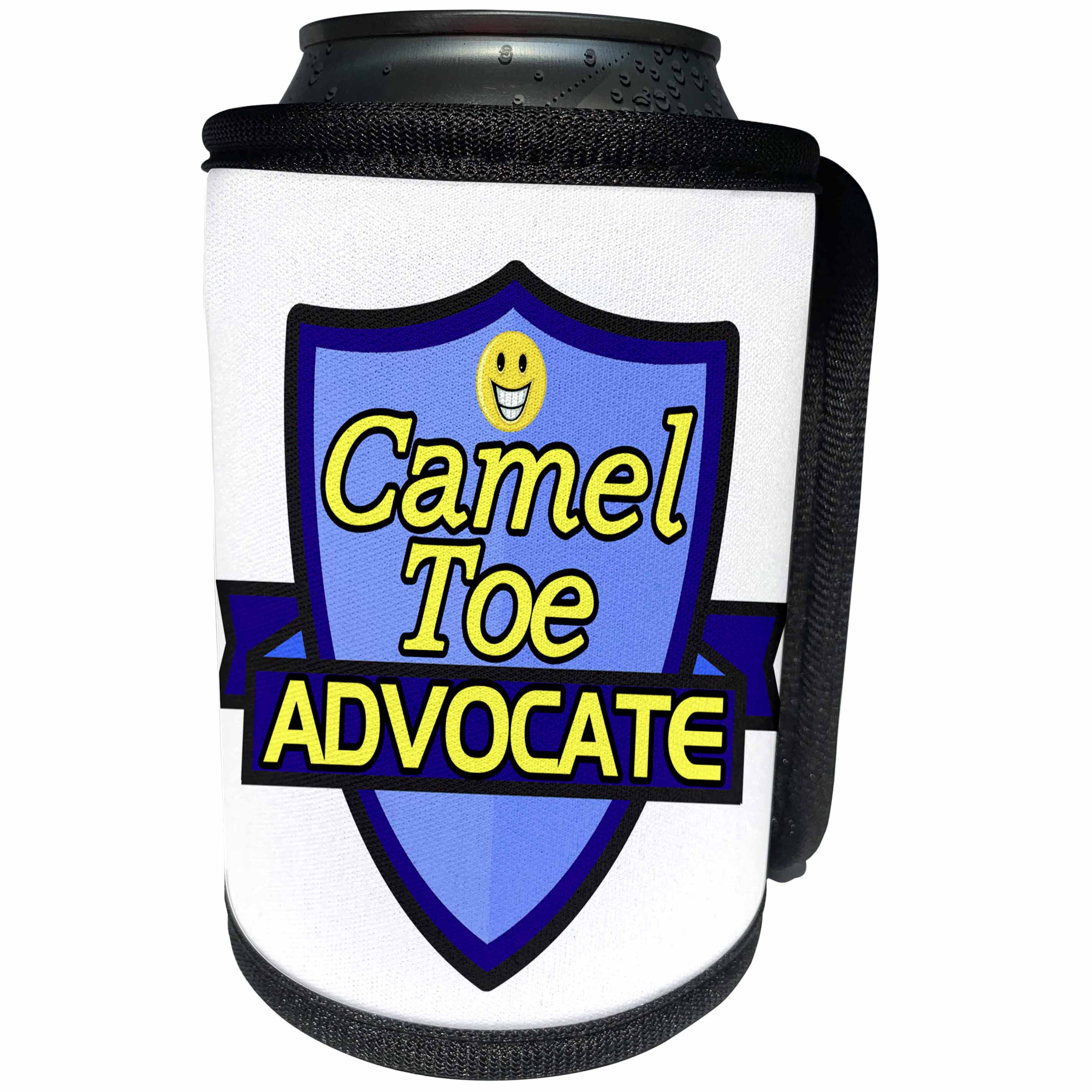 3dRose Dooni Designs – Funny Sarcastic Advocate Designs - Camel Toe Advocate Support Design - Can Cooler Bottle Wrap (cc_242526)