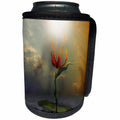 3dRose Houk Digital Surreal Art - Alone brid of paradise Surreal image with eerie mood - Can Cooler Bottle Wrap (cc_24253)
