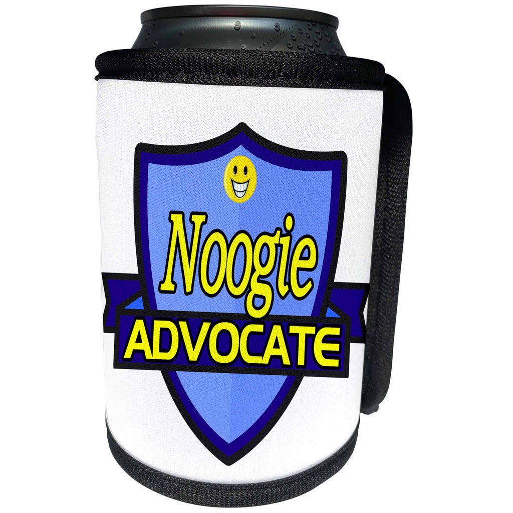 3dRose Dooni Designs – Funny Sarcastic Advocate Designs - Noogie Advocate Support Design - Can Cooler Bottle Wrap (cc_242731)