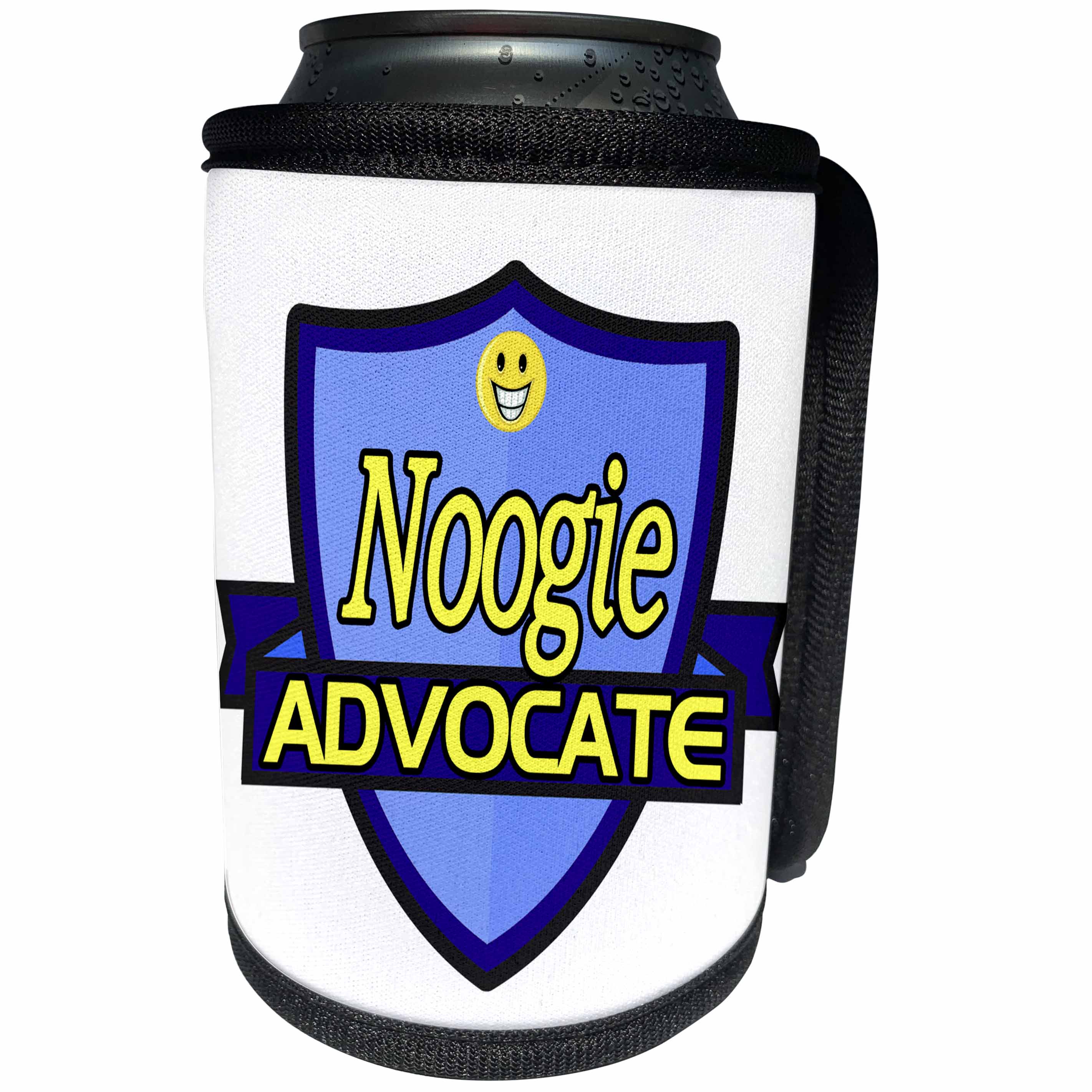 3dRose Dooni Designs – Funny Sarcastic Advocate Designs - Noogie Advocate Support Design - Can Cooler Bottle Wrap (cc_242731)