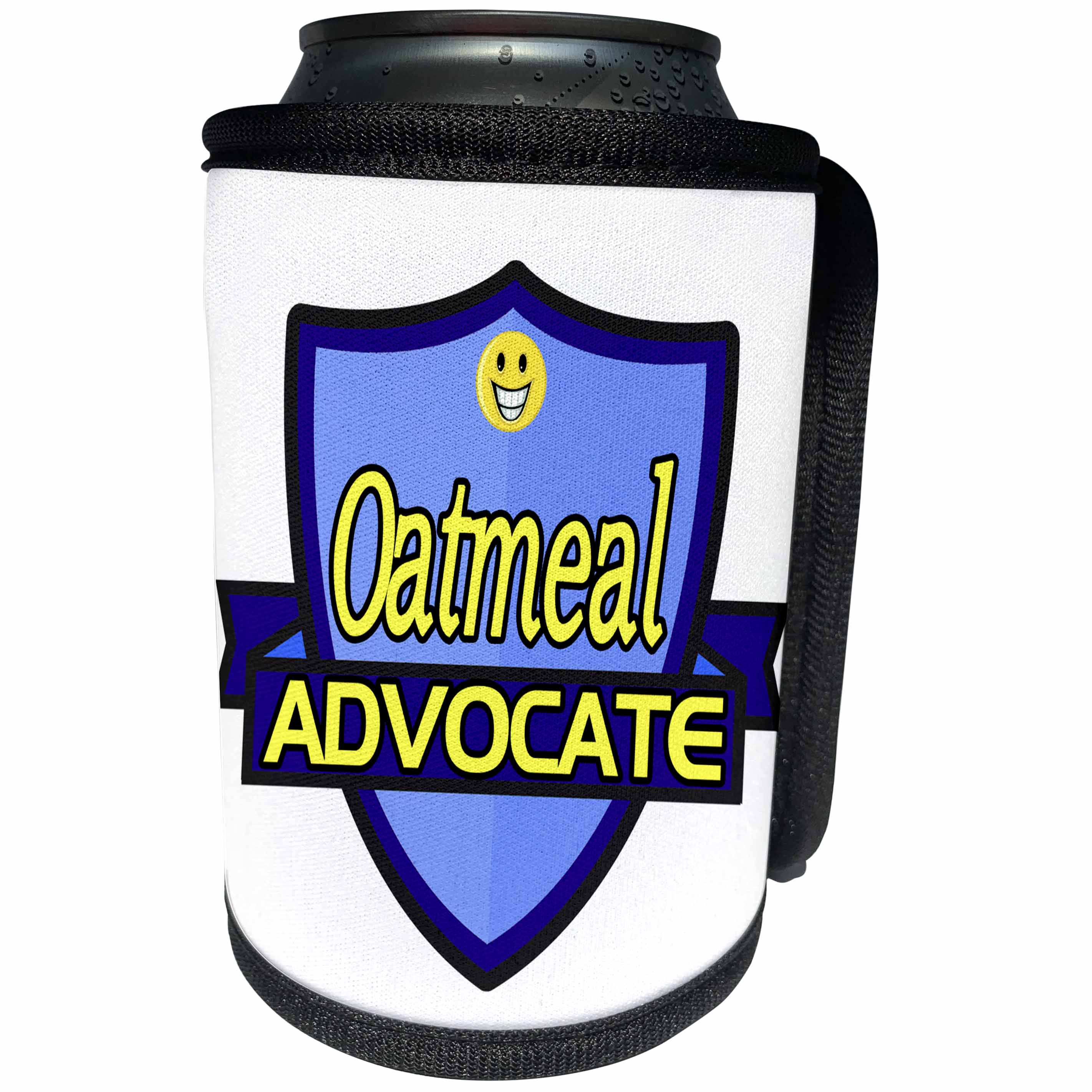 3dRose Dooni Designs – Funny Sarcastic Advocate Designs - Oatmeal Advocate Support Design - Can Cooler Bottle Wrap (cc_242736)