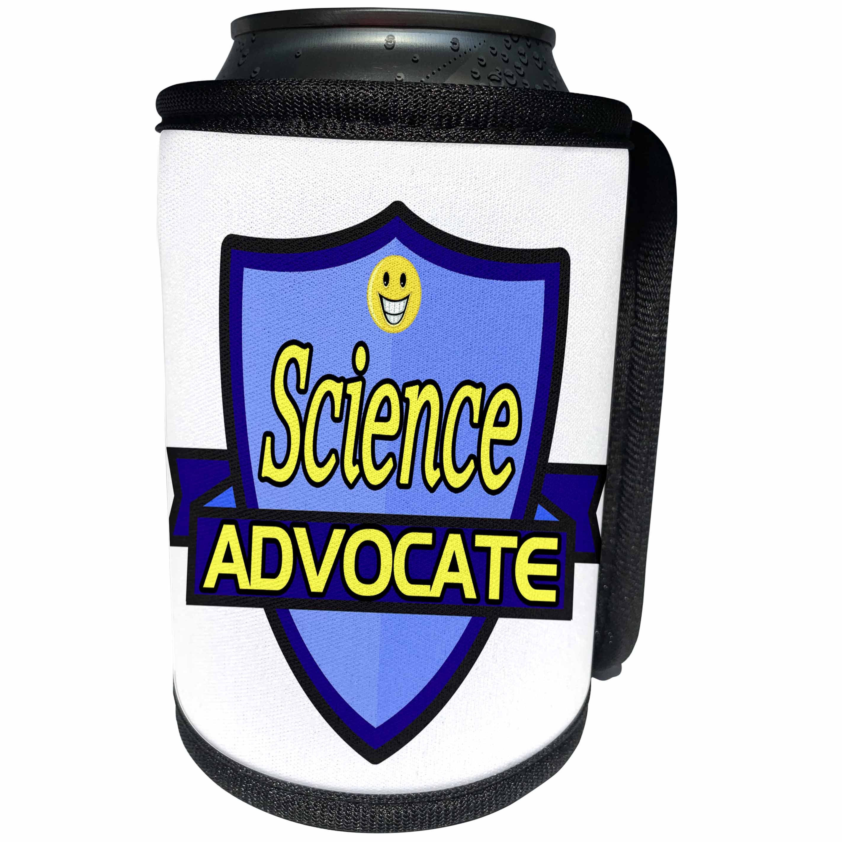 3dRose Dooni Designs – Funny Sarcastic Advocate Designs - Science Advocate Support Design - Can Cooler Bottle Wrap (cc_242795)