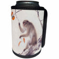 3dRose Taiche - Vector - Monkey - Monkey After Hashimoto Kansetsu - Can Cooler Bottle Wrap (cc_243216)