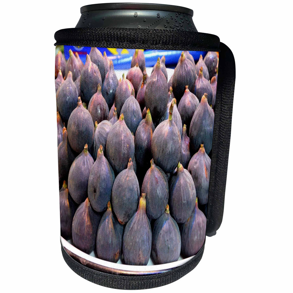 3dRose Taiche - Photography - Figs - Image of Fresh Figs - Can Cooler Bottle Wrap (cc_243226)
