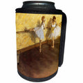3dRose Florene Degas Ballerinas - Image of Degas Painting Of Two Ballerinas Practicing - Can Cooler Bottle Wrap (cc_243551)