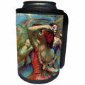 3dRose Florene Degas Ballerinas - Image of Degas Painting Of Ballerinas Close Up Dancing - Can Cooler Bottle Wrap (cc_243555)