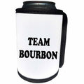 3dRose Tory Anne Collections Quotes - TEAM BOURBON - Can Cooler Bottle Wrap (cc_243914)