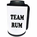 3dRose Tory Anne Collections Quotes - TEAM RUM - Can Cooler Bottle Wrap (cc_243915)