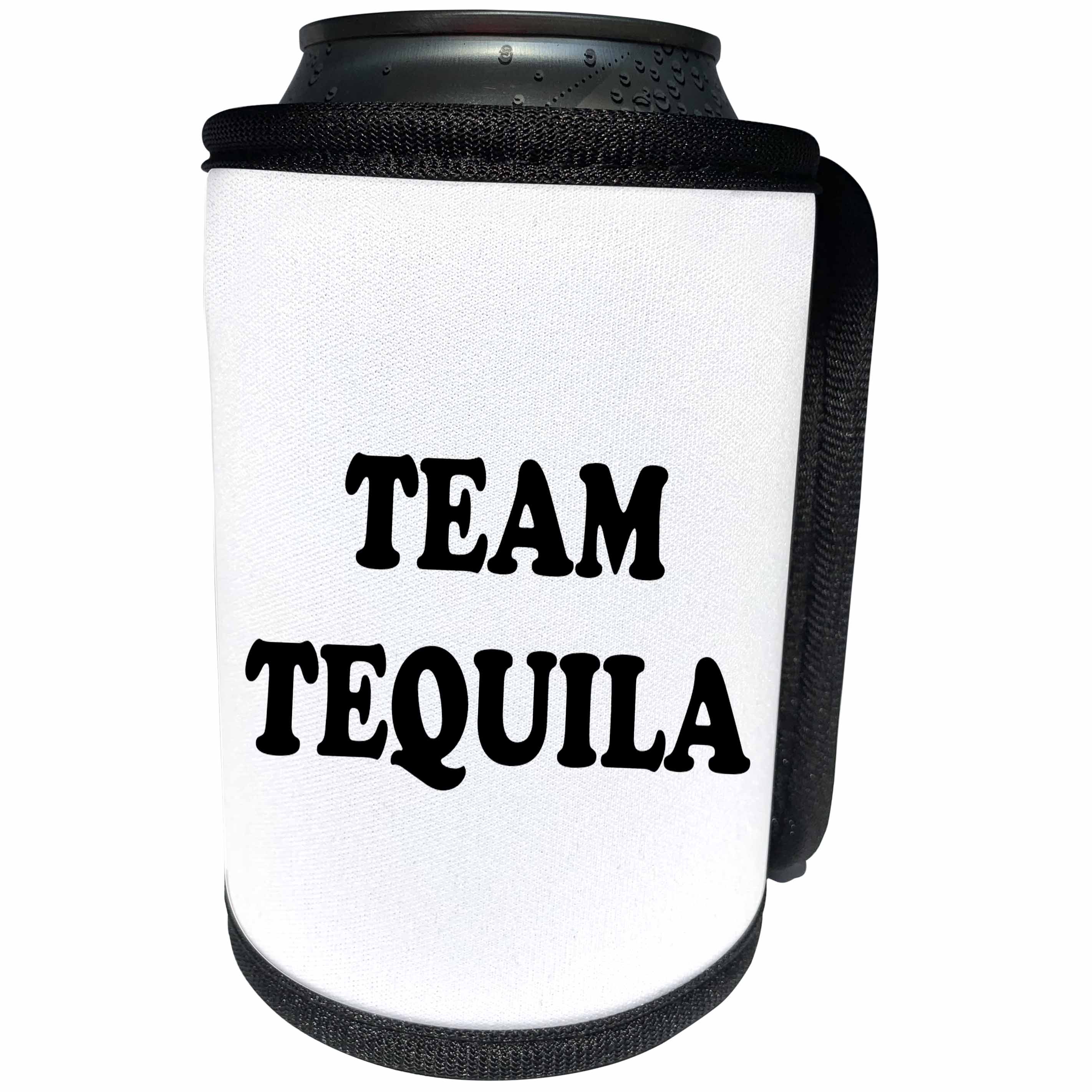 3dRose Tory Anne Collections Quotes - TEAM TEQUILA - Can Cooler Bottle Wrap (cc_243917)