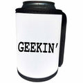 3dRose Tory Anne Collections Quotes - GEEKIN - Can Cooler Bottle Wrap (cc_243947)