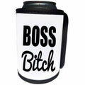 3dRose Tory Anne Collections Quotes - BOSS BITCH - Can Cooler Bottle Wrap (cc_243971)