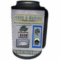 3dRose Beverly Turner Military Design - Once a Marine, Always a Marine, Helicopter, Hero, Tank, Few, Proud - Can Cooler Bottle Wrap (cc_244255)