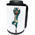 3dRose Boehm Graphics Holiday Saint Patricks Day - A Leprechaun Dancing a Jig - Can Cooler Bottle Wrap (cc_244283)