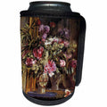 3dRose Florene Renoir Paintings - Image of Renoir Painting Vase Of Flowers - Can Cooler Bottle Wrap (cc_245094)