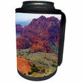 3dRose Jos Fauxtographee- Palm Trees - Looking toward the sky two palm trees in St George Utah - Can Cooler Bottle Wrap (cc_245469)