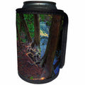 3dRose DYLAN SEIBOLD - PHOTOGRAPHY - TREE ROOT RIVER - Can Cooler Bottle Wrap (cc_245690)