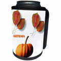 3dRose Florene Holiday - Harvest Pumpkin - Can Cooler Bottle Wrap (cc_24572)