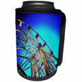 3dRose DYLAN SEIBOLD - PHOTOGRAPHY - FERRIS WHEEL - Can Cooler Bottle Wrap (cc_245742)