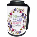 3dRose TNMGraphics Faith - The Day the Lord Has Made Psalm 118 - Can Cooler Bottle Wrap (cc_245761)