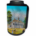 3dRose Scenes from the Past Magic Lantern - George Washingtons Mount Vernon Virginia Home Circa 1890 Vintage - Can Cooler Bottle Wrap (cc_246038)