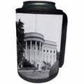 3dRose Scenes from the Past Magic Lantern - White House South Front Lawn Washington DC Circa 1890s Vintage - Can Cooler Bottle Wrap (cc_246039)