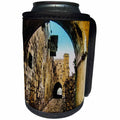 3dRose Scenes from the Past Magic Lantern - Vintage Biblical Archeology Within the Walls Jerusalem Magic Lantern - Can Cooler Bottle Wrap (cc_246051)