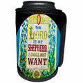 3dRose Scenes from the Past Magic Lantern - Vintage The Lord is My Shepherd I Shall Not Want Prayer Bible Psalm - Can Cooler Bottle Wrap (cc_246066)