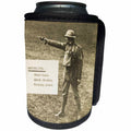 3dRose Scenes from the Past Magic Lantern - British Army World War I The Revolver Weapon Training Instructional - Can Cooler Bottle Wrap (cc_246085)