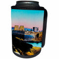 3dRose Scenes from the Past Magic Lantern - Ancient Egypt 1890 Temple of Isis at Philae Aswan Egyptian - Can Cooler Bottle Wrap (cc_246105)