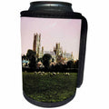 3dRose Scenes from the Past Magic Lantern - Victorian England Ely Cathedral 1890 Cambridgeshire Sheep Grazing - Can Cooler Bottle Wrap (cc_246179)