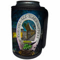 3dRose Scenes from the Past Magic Lantern - Victorian Tale The Village Blacksmith No. 1 Vintage Magic Lantern - Can Cooler Bottle Wrap (cc_246210)