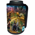3dRose Scenes from the Past Magic Lantern - Victorian Tale Vintage Billys Rose No. 6 1890 Magic Lantern Slide - Can Cooler Bottle Wrap (cc_246445)