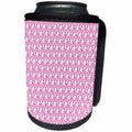 3dRose Janna Salak Designs Rhinestone Designs - Pink Rhinestone Gem Print - Can Cooler Bottle Wrap (cc_24650)